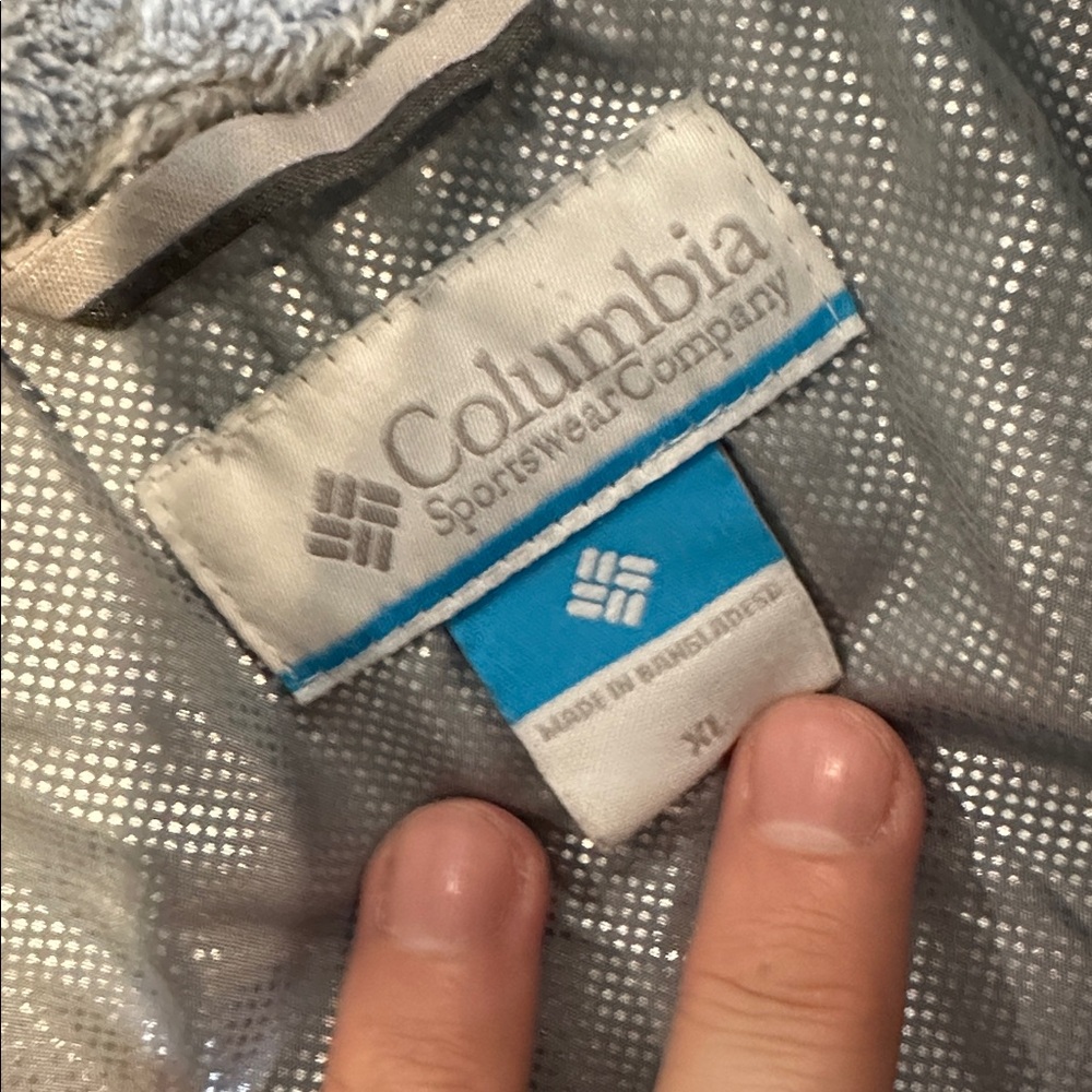Columbia Jacket Lay D Down II Omni Heat Women's XL 550 Down Fill Gray EXFELLENT - Picture 4 of 8